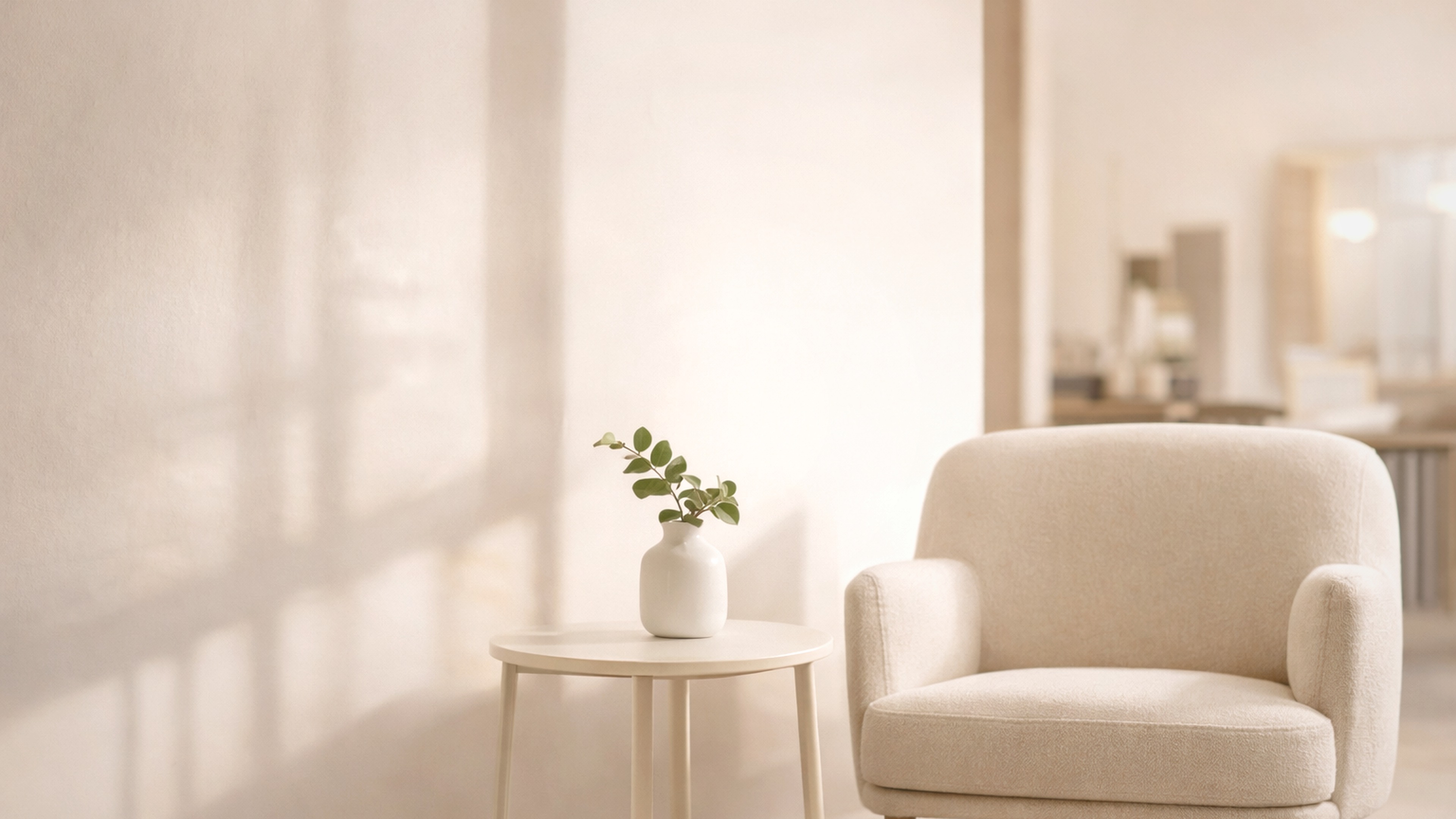 Calm luxury interior background